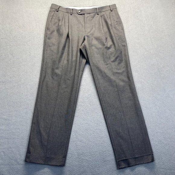 Ralph Ralph Lauren Dress Pants, Mens Size 36X30‎ Gray,Pleated - Picture 1 of 10
